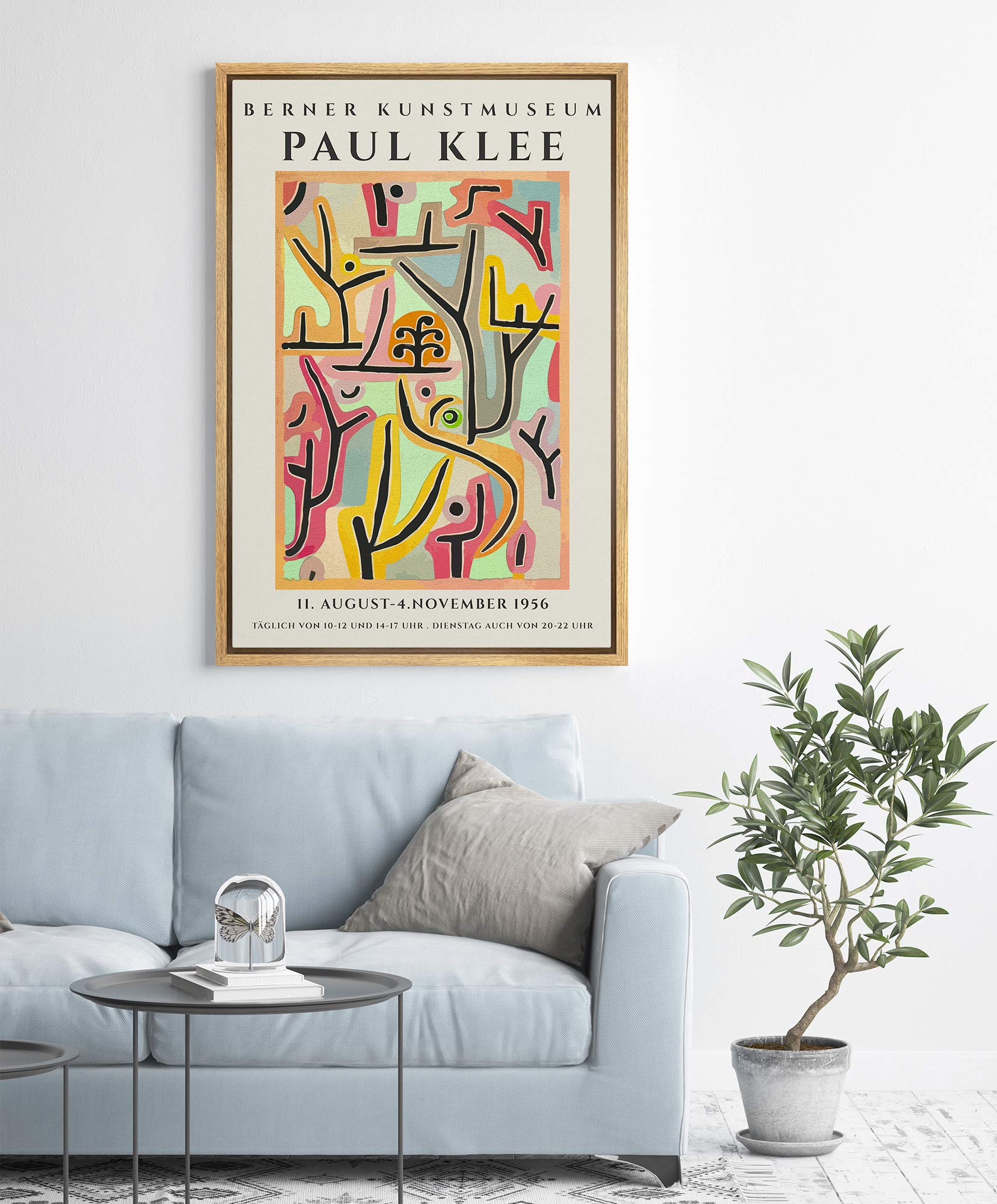 Amazon.com: IDEA4WALL Framed Canvas Print Wall Art Paul Klee